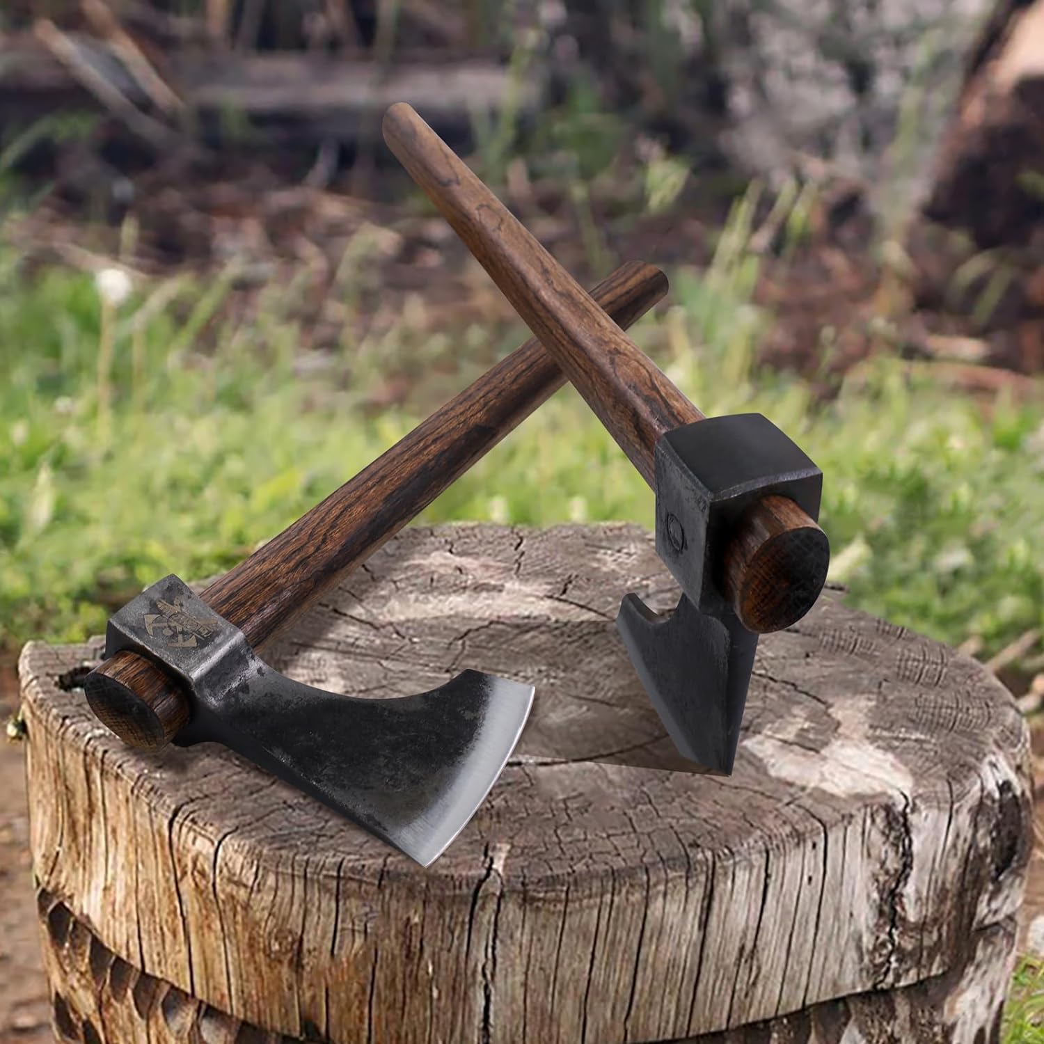 18inchvikingaxe1065beechwoodenhandlecamping 18inchvikingaxe1065camping