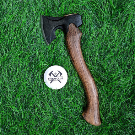 14.8 Inch Grainy Rough Prussia Medium Axe  Chop  Timber survival sports handcraft bushcraft Thrwclub
